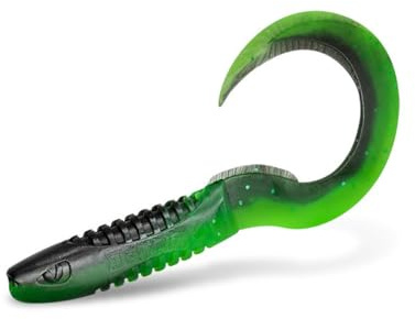 5 x 60mm Twister Forester Gummifisch Gummiköder Forelle Barsch Zander