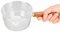 Pot à Lait en Verre avec Bec en Forme de V et Manche en Bois, Ustensiles de Cuisine, Casserole à Lait, Casserole, Ustensiles de Cuisine pour la Cuisine, Ustensiles de Cuisine