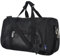 NGIL Super Star Duffle Bag Mini Dance Bag & Mini Reisetasche für Sport, Gymnastik und Ballett mit verstellbarem Gurt, Reißverschlüssen, Taschen, Glitter-Schwarz, Small, Casual