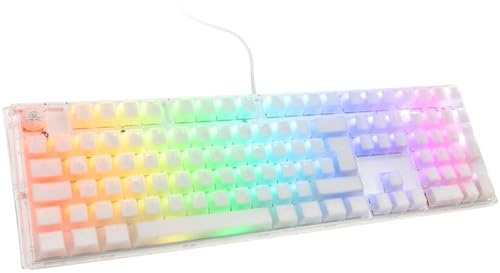 Ducky One 3 Aura White Gaming Tastatur, RGB LED - Kailh Jellyfish Y