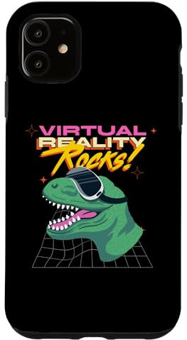 Hülle für iPhone 11 Jurassic VR Adventure: Brüllen Sie in die virtuelle Realität Spaß!