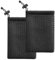 WeddHuis 2 Pcs Mesh Tasche für Mini Stuff MP3 Ladegerät Kopfhörer Schlüssel Dicke Nylon Kordelzug Kleine Aufbewahrungstasche (Schwarze)