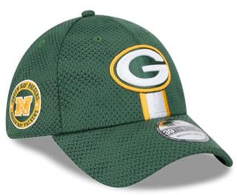 New Era Herren Green Green Bay Packers 2024 Sideline 39Thirty Flex Hat