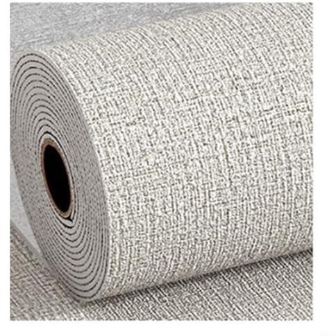 FUANA Autocollants muraux anti-humidité, papier peint imperméable, anti-bruit (gris)