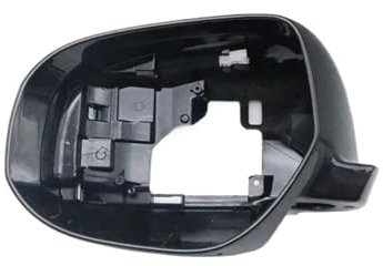 LINGLW Spiegelrahmen Außenspiegel Rahmen für ASX Outlander 2013 2014 2015 2016 2017 2018 Rückspiegel Blende Links und Rechts Seitenspiegel Kappe Halter Halterung Verkleidung Blendring Schwarz