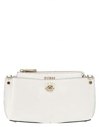 GUESS Umhängetasche Bianca Mini Crossbody White weiß