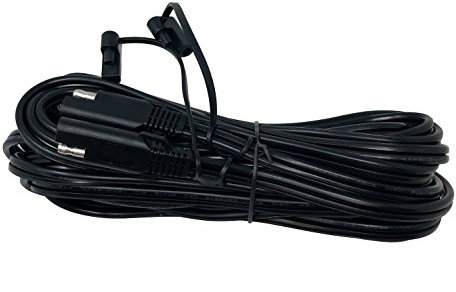 Tetra-Teknica MotoBasic Series SAE-25 12V SAE 2 Pin Quick Disconnect Extension Cable with dust cover, 25 Feet, 16 Gauge
