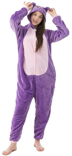 Katara 1744 -Katze Sailor Moon Kostüm-Anzug Onesie/Jumpsuit Einteiler Body für Erwachsene Damen Herren als Pyjama oder Schlafanzug Unisex - viele Verschiedene Tiere