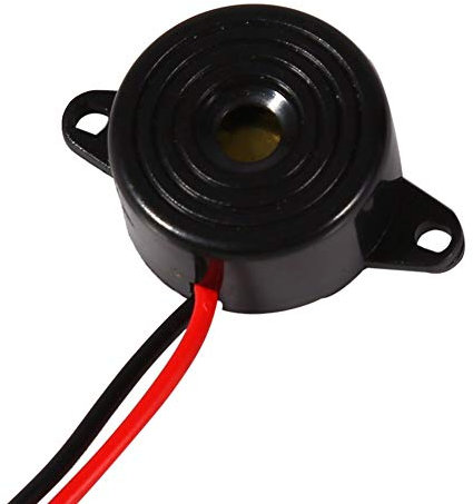 3-Pack DC 3V-24V Piezo Electric Buzzer Alarm Aktiv Buzzer Loud mit 100mm Soundkabel