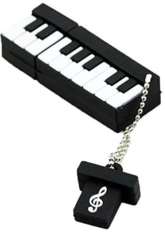 8GB Piano Model USB 3.0 Flash Drive Flash Drive 3.0 Thumb Drive USB Jump Drive Memory Stick Zip Drive USB Drive U Disk USB 3.0 Stick USB Disk USB Flash Memory - Black
