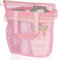 DV Lifestyle Bolsa de ducha de malla de 25 x 26 cm con cremallera y 2 bolsillos. Bolsa de aseo portátil de secado rápido para baño, gimnasio, viajes, campamento, playa, para protector solar