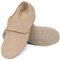 CoboFamily Zapatillas de Casa Hombre Verano Primavera, Zapatos Cómodas Rejilla Cuña Punta Cerrada Multicolor, Suela Caucho Talla 39-46 Fabricado en España (42,4036 Beige)