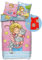 Conni Bettwäsche 135x200 80x80 Kissen-Bezug [mit extra Beutel] 100% Baumwolle Bettbezug mit Reißverschluss | Kinder-Bettwäsche Mädchen Conni und Kater Mau Conni Geschenk ÖKO TEX Standard