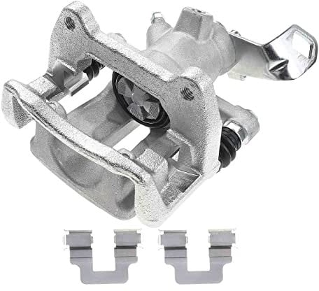 Frankberg Brake Caliper Disc Brake Rear Right Cast Aluminium with Bracket (Hole spacing of the bracket 90mm) Compatible with Mi.n.i Mi.n.i Cabriolet Mi.n.i Clubman Replace# 34216776926