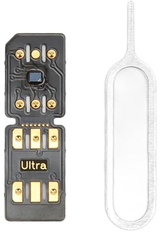 Ultra Unlock Card Sticker for 6 7 8 X XS XR 11 12 13 14 Serie, Unlocked 4G 5G, Editierbare ICCID und TMSI Unlocking, Card Sticker Double Sided