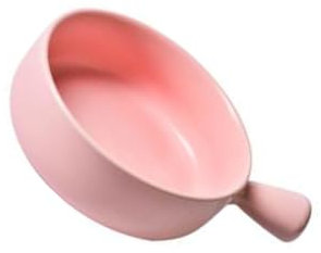 Zerodeko Plaque De Cuisson Ronde En Céramique Avec Poignée Assiette À Salade De Fruits Fournitures De Cuisine Lavable Au Lave-vaisselle