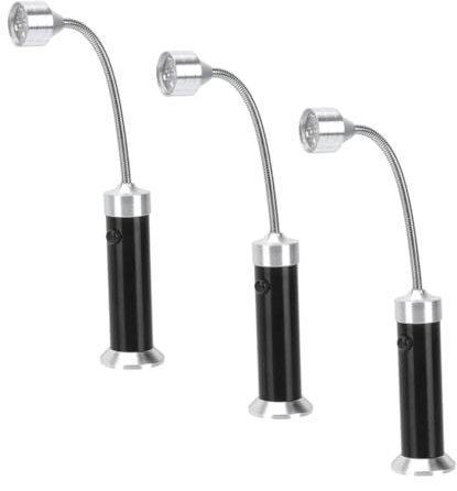 WATIIFUFU 3pezzi Luce Led Per Barbecue Flessibile Per Esterni Lampada Potente Led Multifunzione Per Campeggio e Emergenze