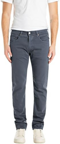 REPLAY Herren Jeans Grover Stretch, Steel Blue 974 (Blau), 36W/32L