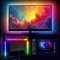Fosmon Gaming Light Bar (27-32 inch) Monitor LED Backlight, USB-Powered RGB Lights with Customizable Settings and Secure Mounting for Monitor, PC, Computer