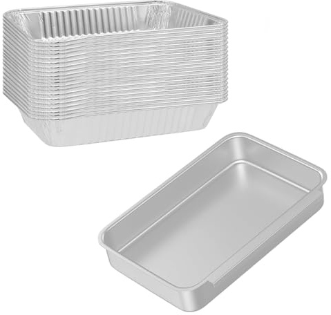 HWGckct Replacement for Weber Drip Pan 93305 Catch Pan for Weber with 15-Pack 6415 Foil Grease Tray Liners Grease Catcher for Weber Genesis & Spirit Grills