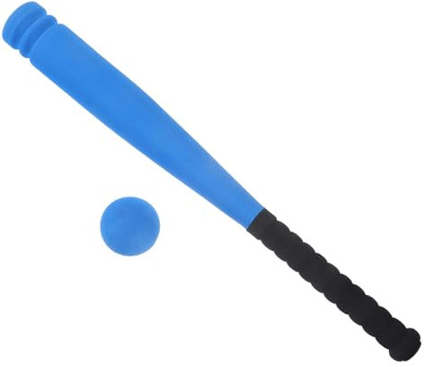 FRCOLOR Supersicherer Baseballschläger für Kinder 3-5 Schaumstoff Baseballspielzeug Satz mit Rutschfestem Griff für Drinnen und Draußen