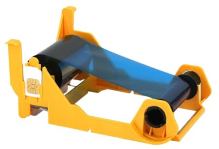 WQVXGKTI Druckerband kompatibel mit ZXP Series 1 PVC-Kartendrucker 800011-140 YMCKO 100 Bilder Farbe