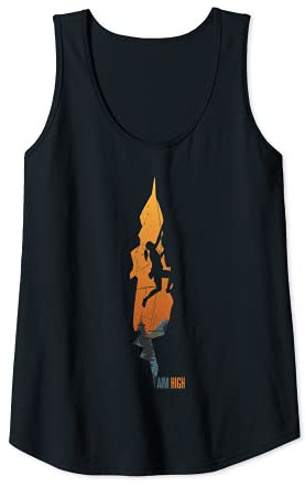 Damen Klettern - Aim High Felsklettern Bouldern Kletterer Geschenk Tank Top