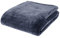 Catherine Lansfield Extra Large Raschel Velvet Touch 200X240cm Throw Navy