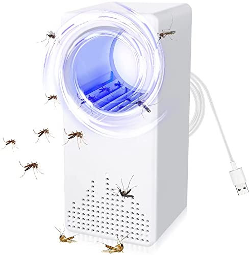 Lampada Antizanzara Elettrica, UV Mosquito Killer Insetticida, USB Ammazza Zanzare Elettrico Lampada Repellente, Lampada Antizanzara per interni, cucina, camera da letto, giardino all'aperto