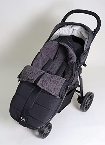 KAISER 6566525 MILA Thermo-Fußsack, black
