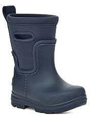 UGG Droplet Mid, Stivali in gomma Unisex - Bambini e ragazzi, Blu Navy, 23.5 EU