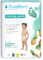 PureBorn 16 Windelhöschen Größe 7 (17+ kg), Ultra-Saugfähig, Hypoallergen, Weich & Sanft für Babys, Dermatologisch Getestet, Auslaufsicher, Umweltfreundlich aus Bambus