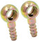 A ABSOPRO 2 Stück 8mm Innendurchm. Schlauch Barb 14mm Banjo Fitting Kraftstoff Adapter