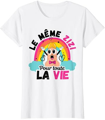 Le même zizi pour toute la vie T shirt EVJF Enterrement vie T-Shirt