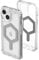 URBAN ARMOR GEAR UAG Case Compatible with iPhone 15 Case 6.1 Plyo Ice/Silver Built-in Magnet Compatible with MagSafe Charging Rugged Anti-Yellowing Transparent Clear Dropproof Protective Cover