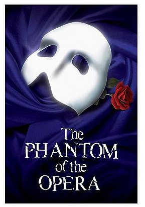 Das Phantom der Oper Musikposter auf Leinwand, Poster, Wandkunst, Dekor, Bild, Gemälde für Wohnzimmer, Schlafzimmer, Dekoration, ungerahmt, 30 x 45 cm