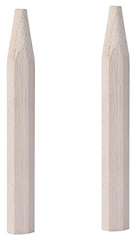 Peowuieu 2 StüCk Badminton SchläGer Griff Griff Badminton Griff Aus Holz Reparatur Von Badminton SchläGer, G6