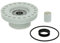 RYELDOM - Supporto completo di cuscinetto 6203 sinistro per Lavatrice rex-electrolux compatibile con il codice 4071430963
