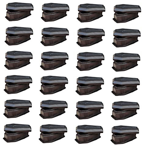 Cabilock 24 Stück Kartons Sarg-modell Sarg Behandeln Box Sarg-streich-requisiten Mini-sargfiguren Süssigkeiten Halloween-sargkiste Halloween-mini-sarg-box Spielzeug Mit Deckel Plastik Geist