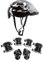 Knieschoner Mit Helm, Schonerset Für Kinder 3-10 Jahre, Knieschützer Inliner Schutzausrüstung Für Skateboard, Longboard, Stunt Scooter, Fahrrad, Rollschuhe
