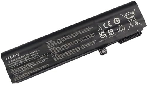 FESTAS BTY-M6H Laptop Ersatz Akku Für MSI GE62 GE63 GE72 GE73 GE75 GL62 GL63 GL73 GL65 GL72 GP62 GP63 GP72 GP73 GV62 GV63 GV72 GF62 Serie MS-16J3 3ICR19/65-2 3ICR19/66-2 MS-16J5L