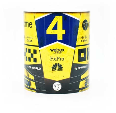 Norris #4 2024 Tasse - Ayrton Senna Edition - Monaco Grand Prix Livery - Formel - Rennen - Kaffee & Tee - Lando - Piastri - 1 - Kunst - MCL - One - Rennwagen - Geschenkideen - Tasse -