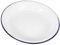 TOPBATHY Deep Enamel Plate Vintage Style Dinner Serving Platter for Vegetables Rice Soup Mixing Bowl Enamel Dinnerware Set