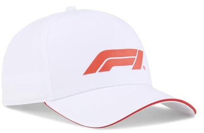 PUMA Unisex F1 Baseball Cap Baseballkappe, weiß, Einheitsgröße
