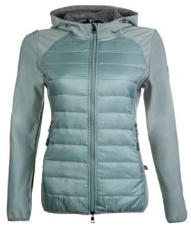 HKM Mädchen Style Sweatjacke, Dunkelmint, 140