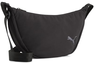 PUMA Damen HER 3L Halbrunde Tasche OneSize, Black