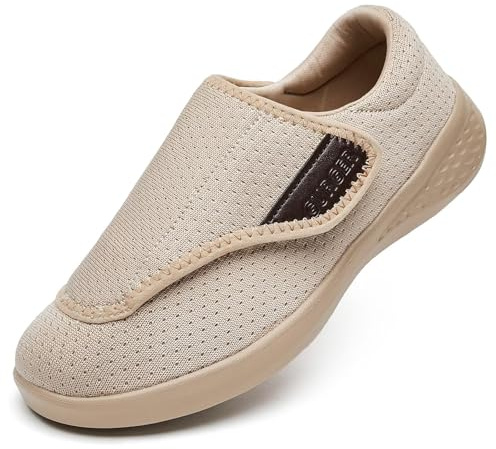 GURGER Scarpe Diabetiche Donna Uomo Regolabili Ortopedica Edema Ciabatte Larghe Traspirante Pantofole
