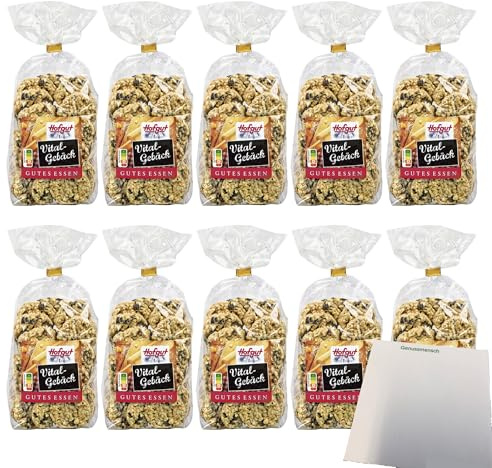 usy Bundle für Hofgut Vitalgebäck VPE (10x200g Packung) + usy Block
