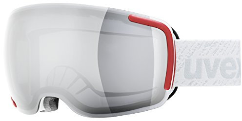 uvex Unisex Erwachsene Big 40 LM Skibrillen, White Mat, One Size