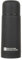 Mountain Warehouse Double Walled Rubber Finish Water Flask - 350ml Capacity Drinking Bottle, Insulated, Leakproof Lid, Durable Thermal Flask - Black